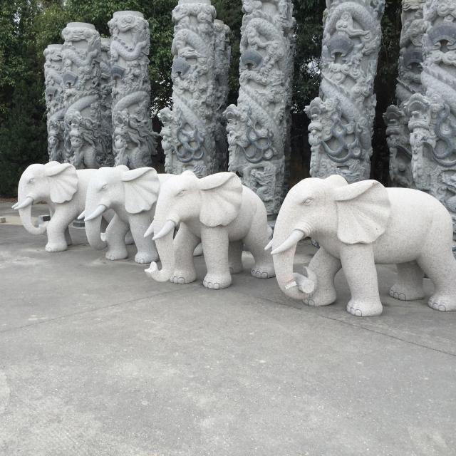 LINSTONE Elephant Statue